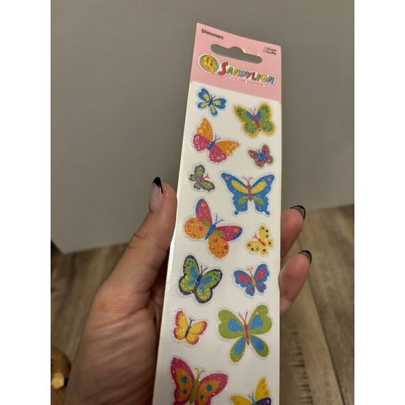 Vintage Sandylion Butterfly Stickers, Sealed Shimmers - Picture 4 of 4